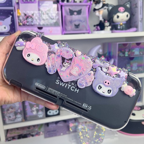 Kuromi My melody Nintendo Switch Lite Case